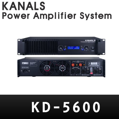KANALS/KD-5600/전문가용디지털파워앰프